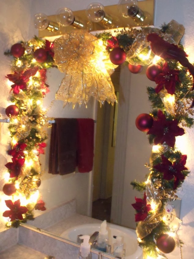 Changing Seasons: Easy Winter Holiday Bathroom Decor