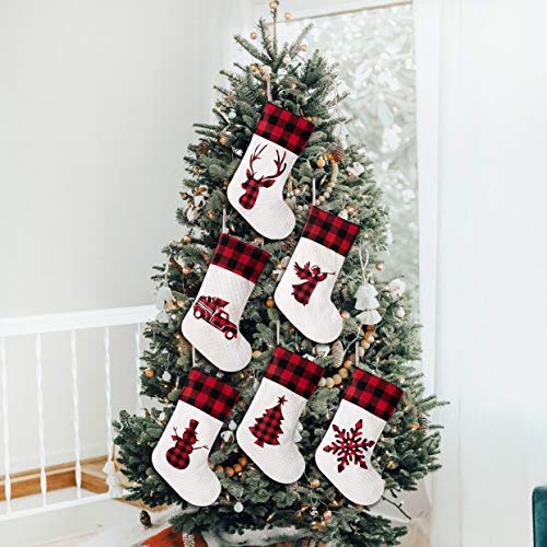 Holiday Christmas Stocking(20inch) Set of 6