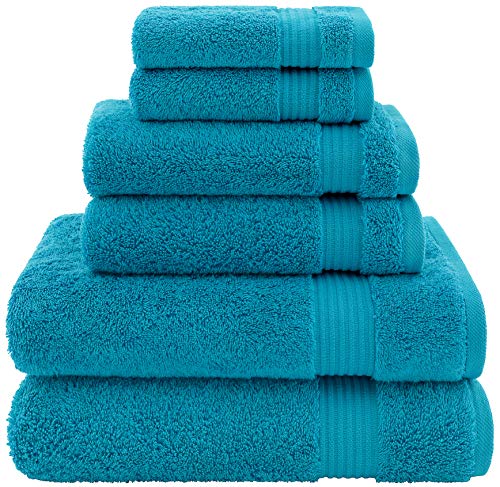 Turkish Towels...mmm soft and absorbant because the cotton fibers used are really really long and amazingly, they get more absorbant with time and use.  Even the thin towels (which I particularly like) are surprisingly absorbant.