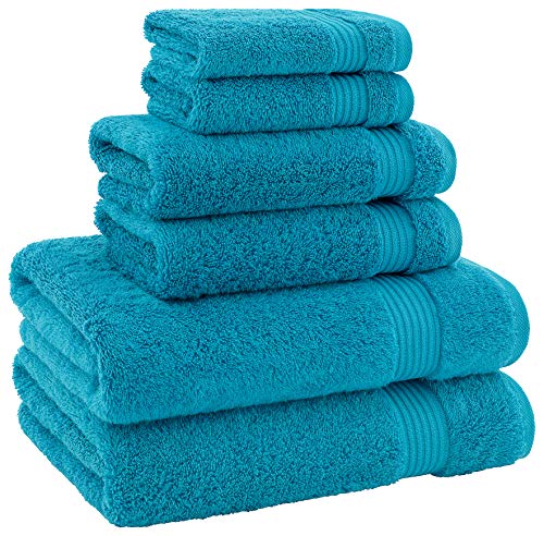Turkish Towels...mmm soft and absorbant because the cotton fibers used are really really long and amazingly, they get more absorbant with time and use.  Even the thin towels (which I particularly like) are surprisingly absorbant.