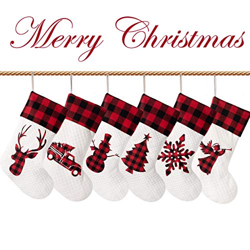 Holiday Christmas Stocking(20inch) Set of 6