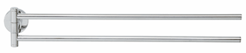 16" Twin Arm Hand Towel Bar
